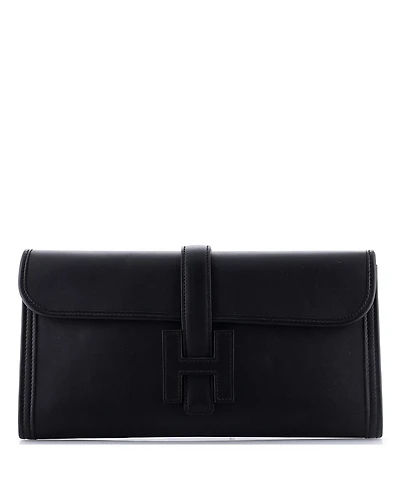 Pre-Owned HERMES 29 Jige Elan Clutch Swift