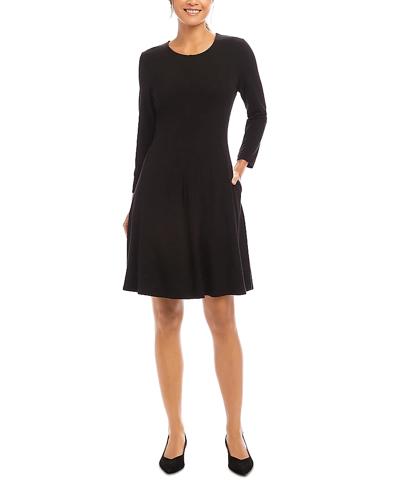 Karen Kane Three Quarter Sleeve Jersey Dress