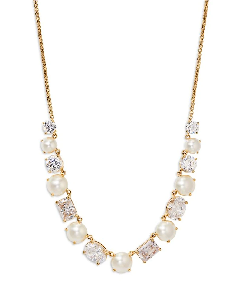 London Mixed Frontal Necklace, 16"-18"