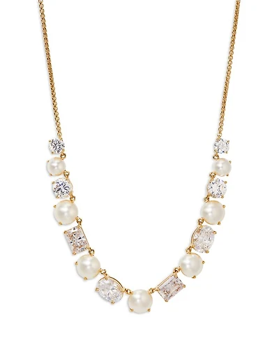 London Mixed Frontal Necklace, 16"-18"