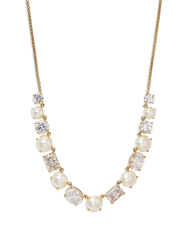 Nadri London Mixed Frontal Necklace, 16-18