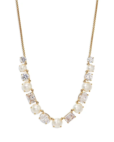 Nadri London Mixed Frontal Necklace, 16-18