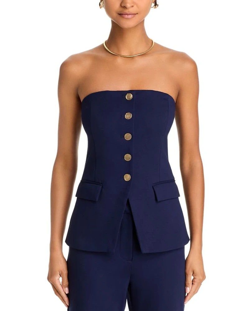 Knit Strapless Vest - Exclusive