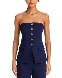 Knit Strapless Vest - Exclusive