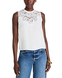 Laurie Lace Combo Tank Top