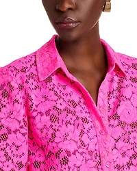 Akemi Cropped Button Front Top