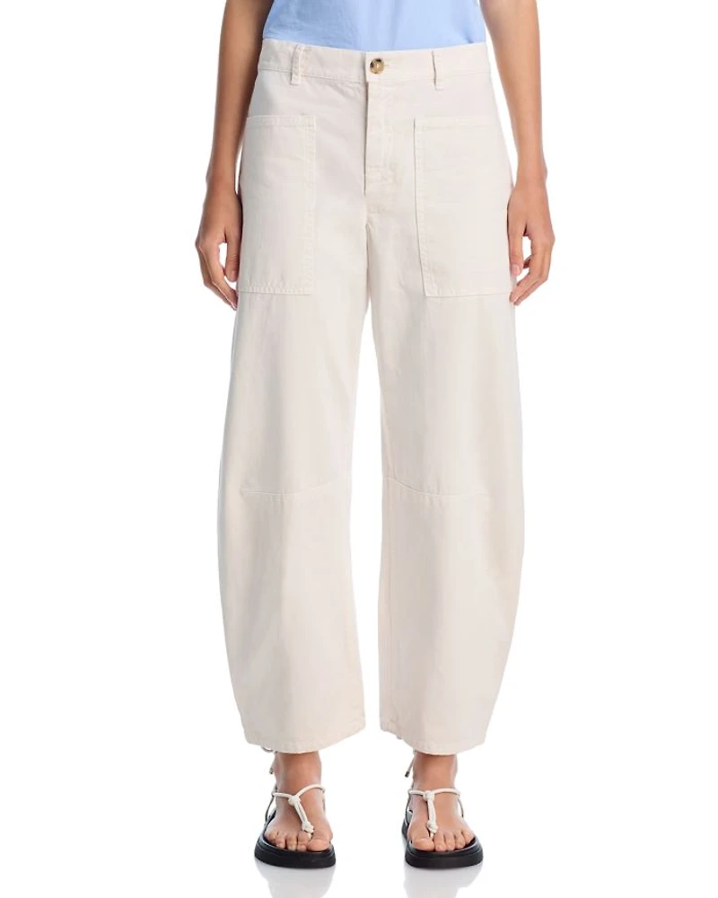 Brylie Curved Knee Pants