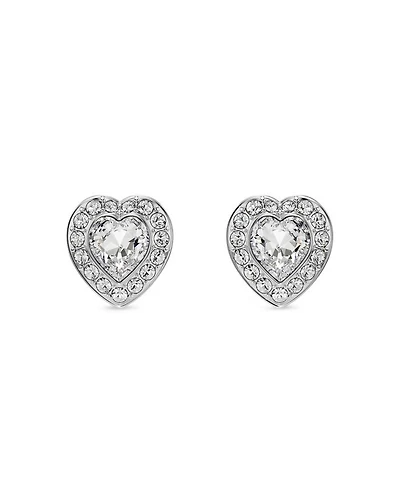 Ariana Grande Crystal Heart Halo Stud Earrings