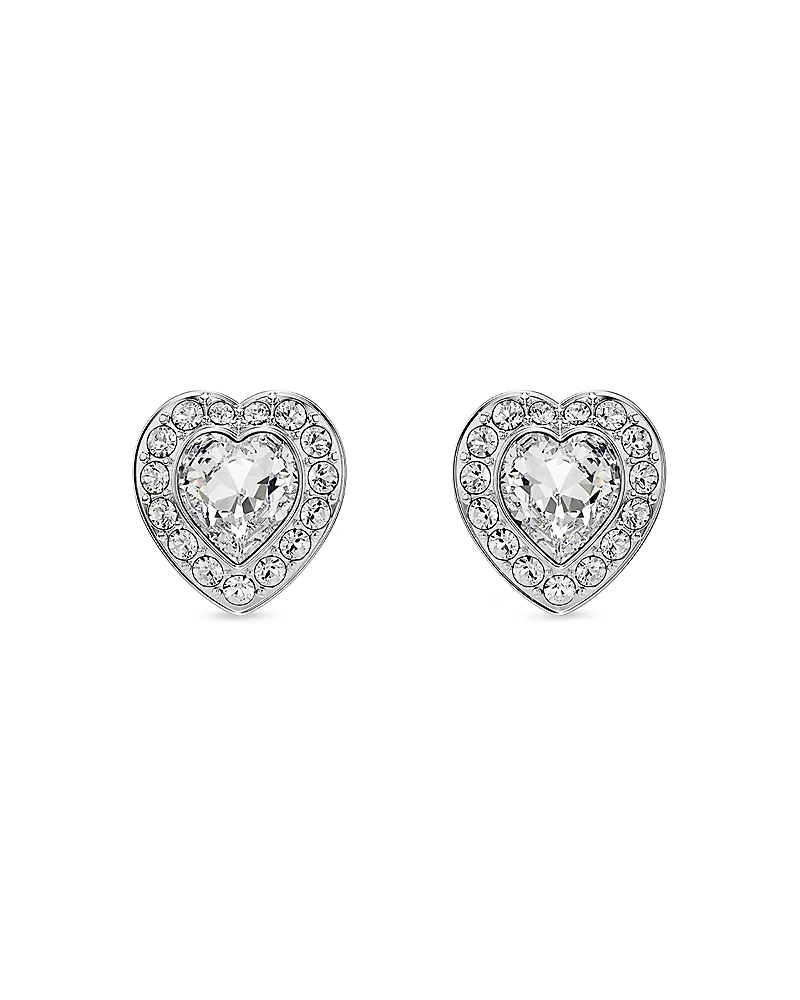 Swarovski Ariana Grande Crystal Heart Halo Stud Earrings