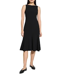 Theory Crepe Midi Dress