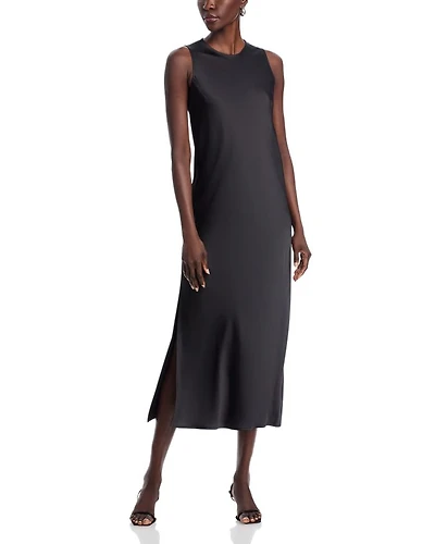 Satin Sleeveless Dress