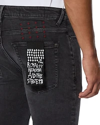 Van Winkle Skinny Fit Jean Black