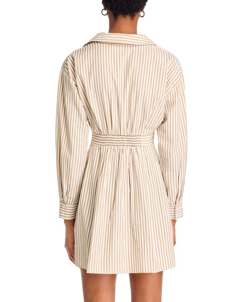 Aria Striped Mini Dress