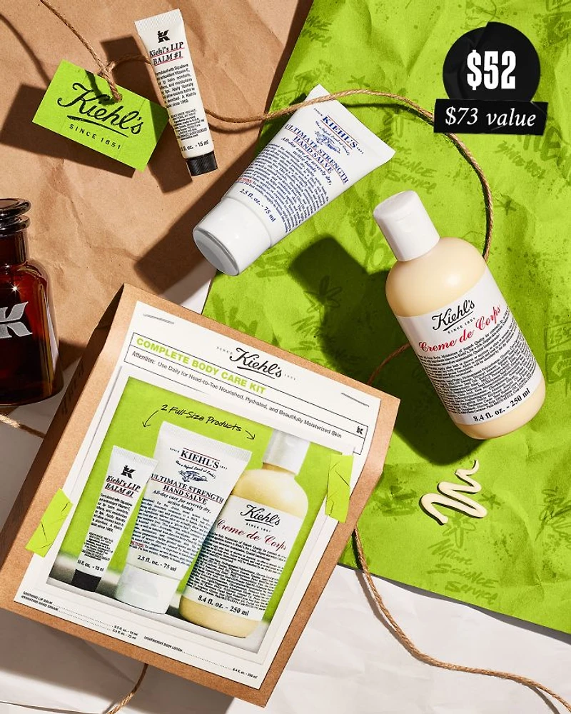 Kiehl's Since 1851 Complete Body Care Gift Set ($73 value)