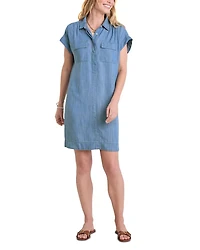 Chambray Shirtdress