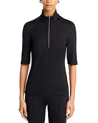 Zip Polo Top