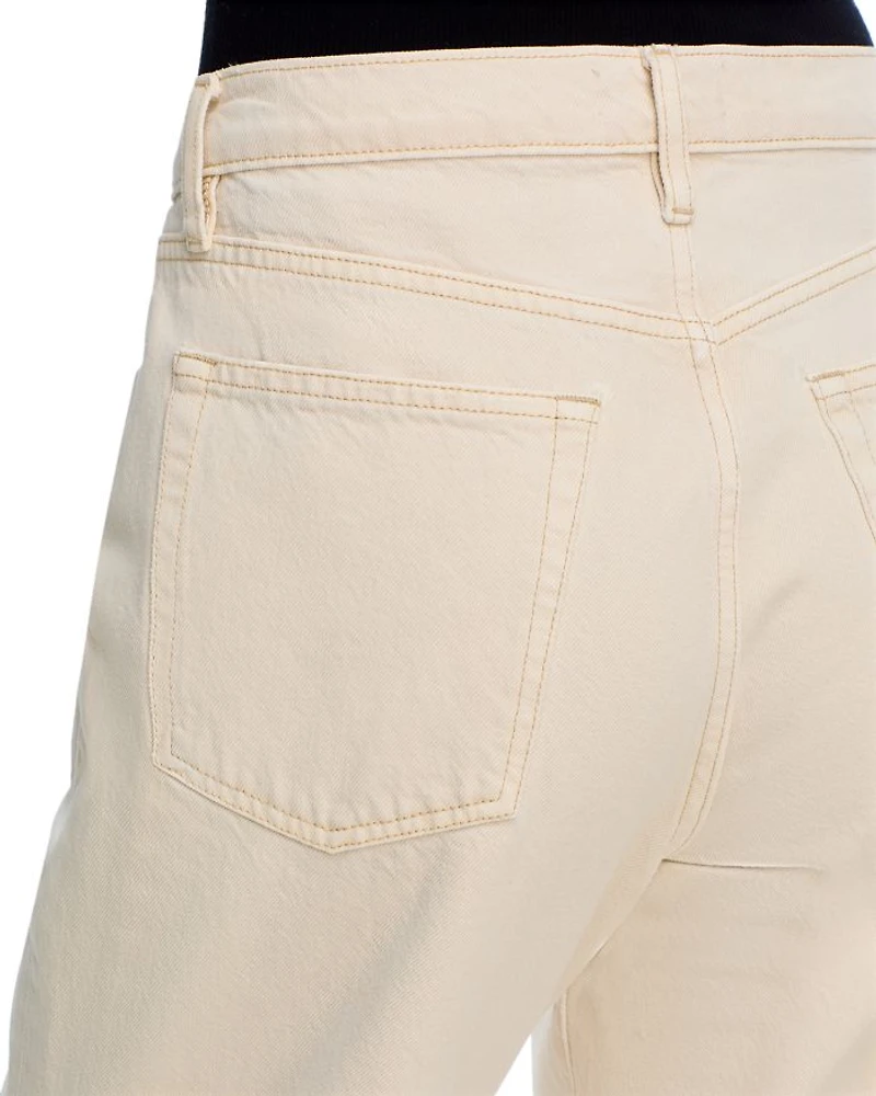 The Candle High Rise Ankle Tapered Jeans Butter