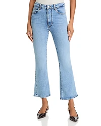 Frame The Reboot High Rise Ankle Bootcut Jeans