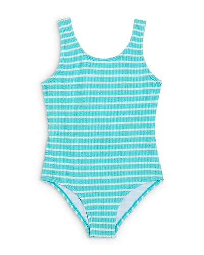 Limeapple Girls' Crinkle One Piece Swimsuit - Little Kid