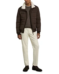 Misty Faux Fur Collar Puffer Jacket