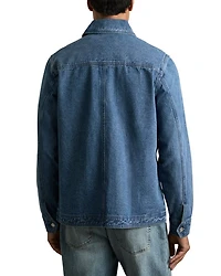 Tore Long Sleeve Denim Overshirt