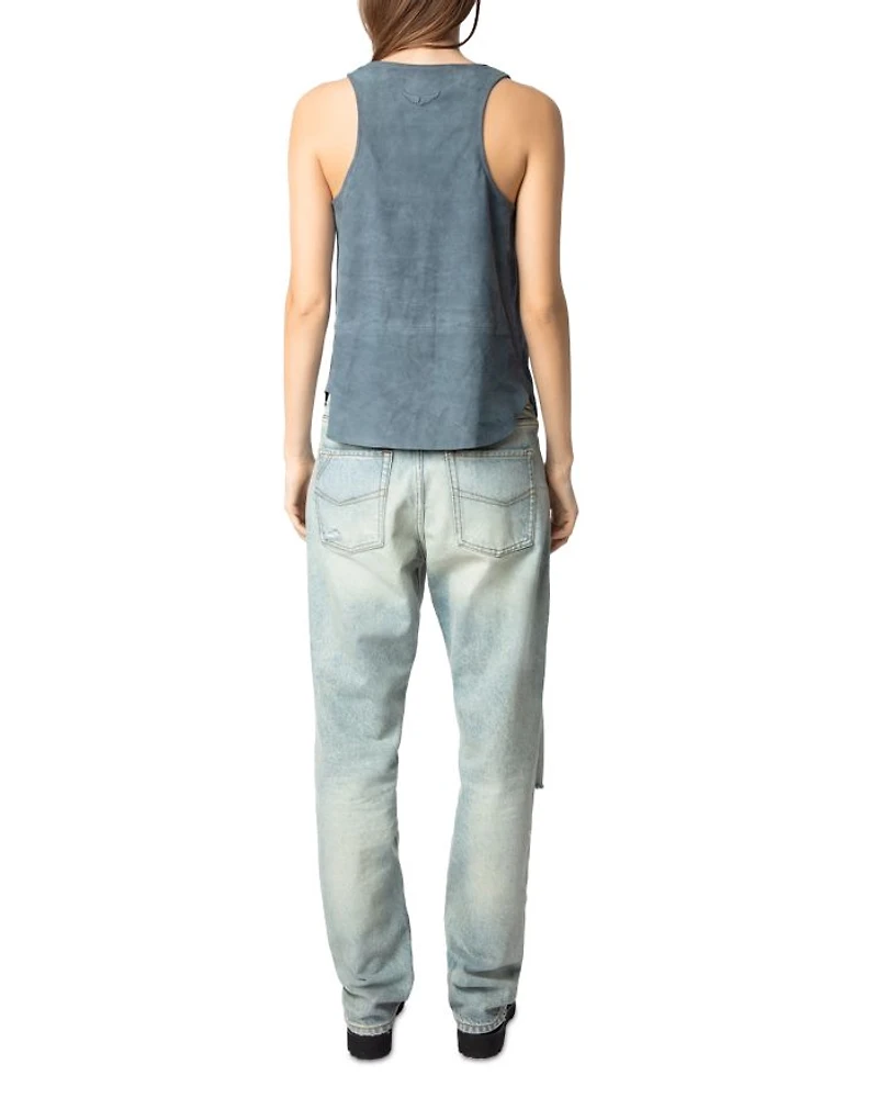 Tander Suede Tank Top