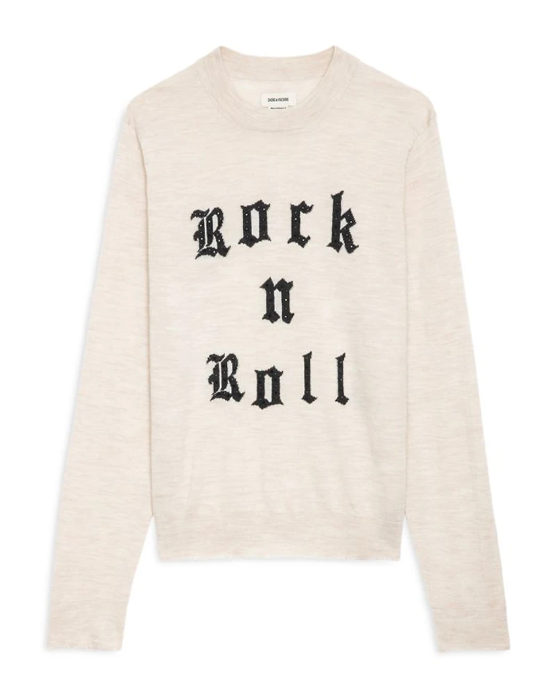 Ivy Rock N Roll Graphic Wool Sweater