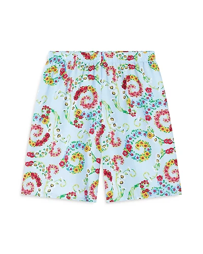 Versace Boys' Floral Barocco Shorts - Little Kid, Big Kid