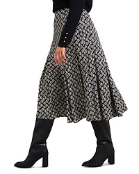 Roxanne Geometric Print Skirt