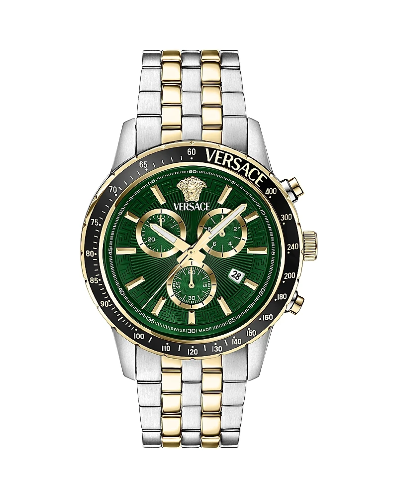 Versace Sport Chronograph Bracelet Watch, 44mm