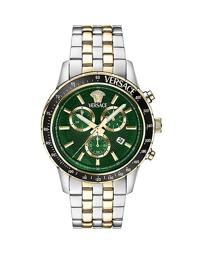 Versace Sport Chronograph Bracelet Watch, 44mm