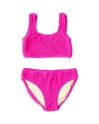 Shade Critters Girls' Crinkle Two Piece Swimsuit - Little Kid