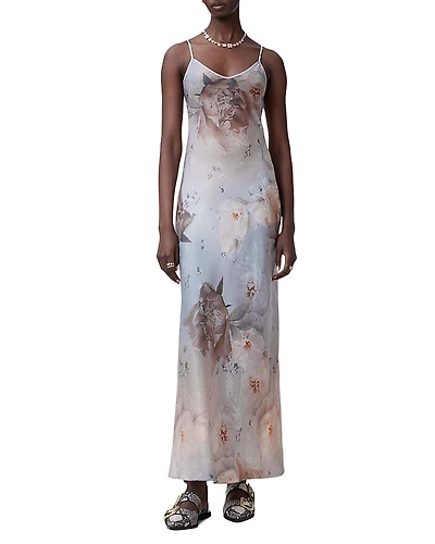 Allsaints Bryony Printed Maxi Dress