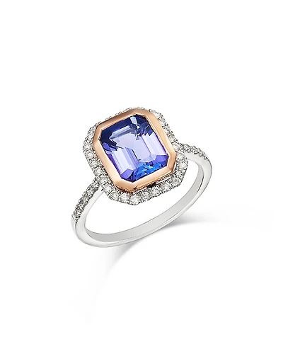 Bloomingdale's Fine Collection Tanzanite & Diamond Ring
