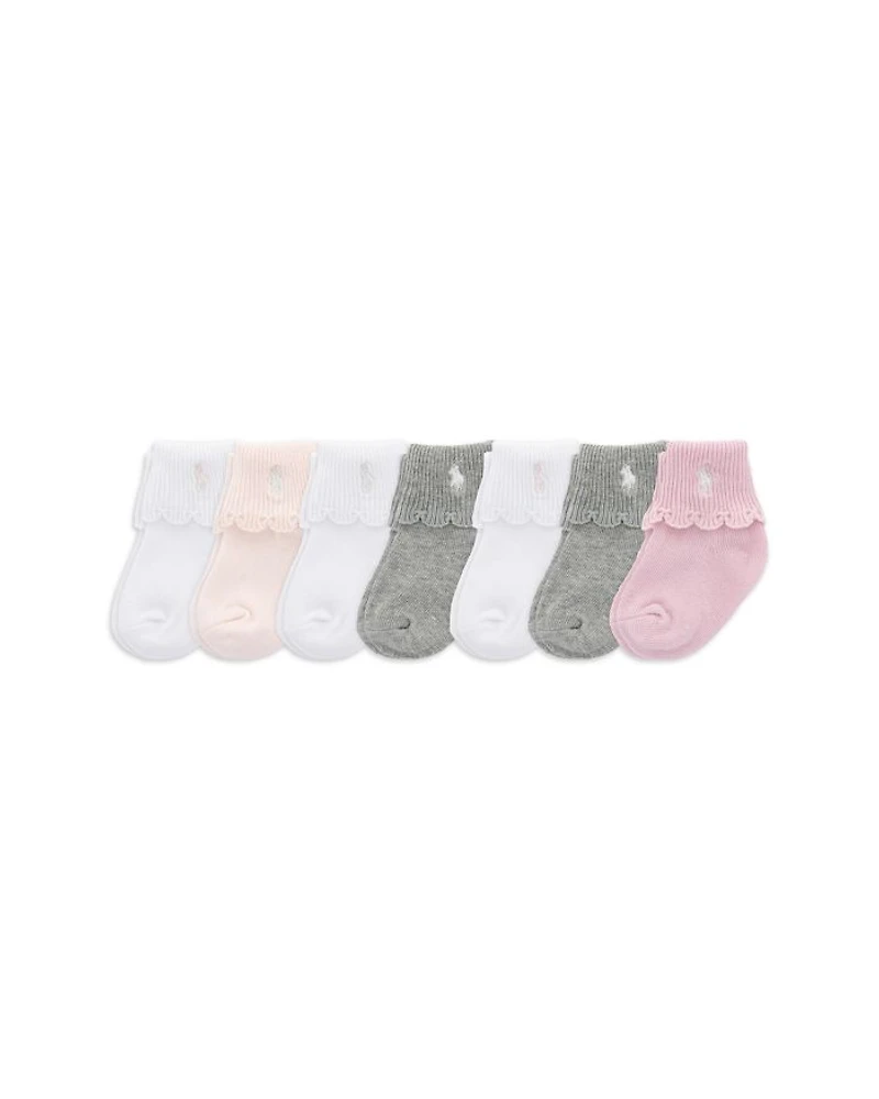 Girls' Essential 7 Day Socks Gift Box - Baby
