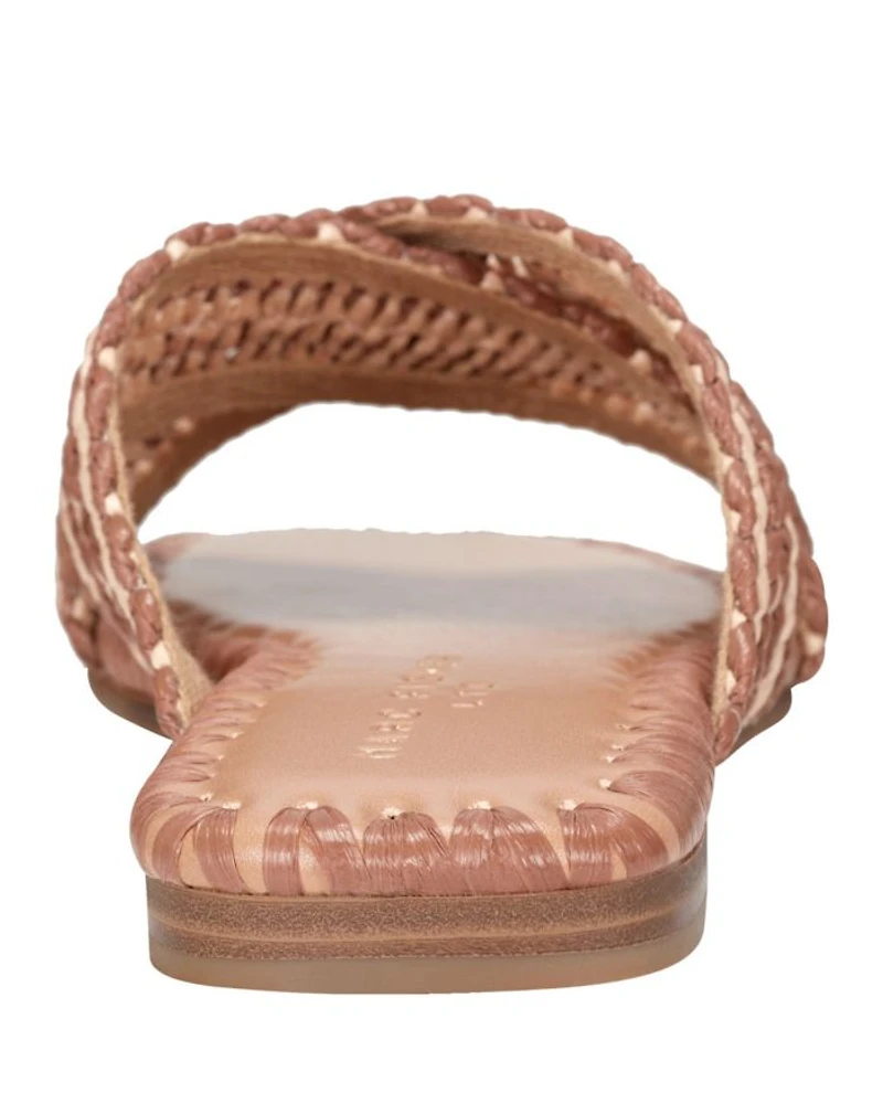 Women's Nylie Square Toe Flat Sandals