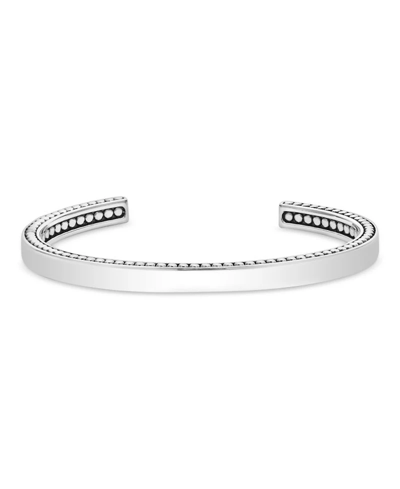 Men's Sterling Silver Anthem Cuff Bracelet