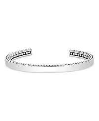 Lagos Men's Sterling Silver Anthem Cuff Bracelet