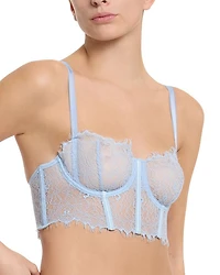 Sheer Seduction Corset Bralette