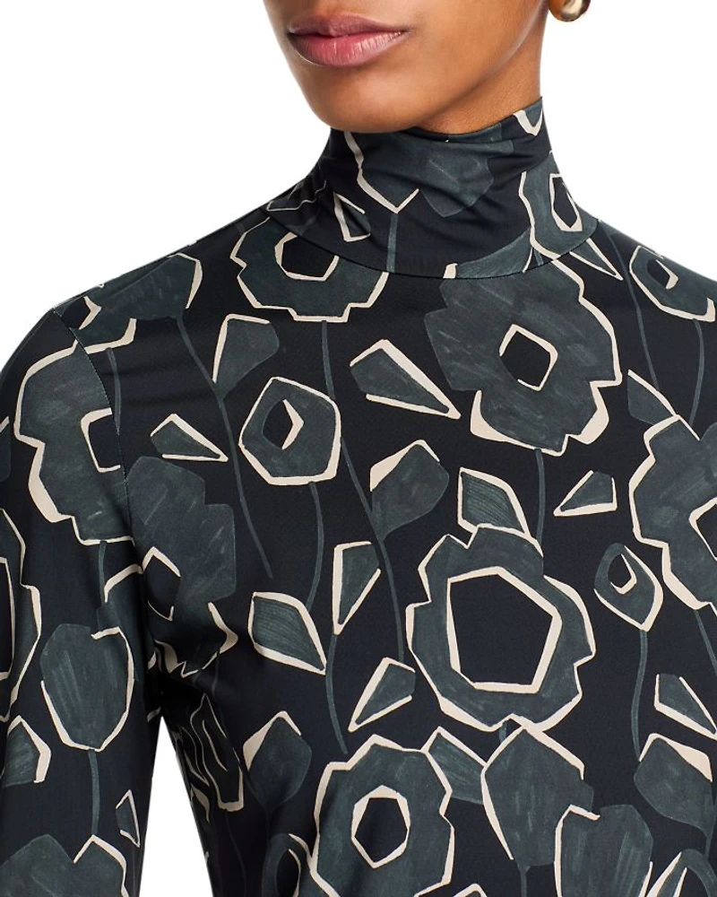 Cubist Turtleneck Top