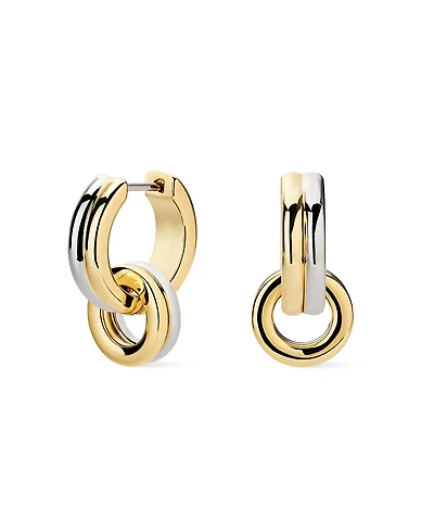 Ana Luisa Asher Huggie Drop Earrings