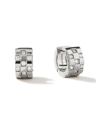 Ana Luisa Eden Silver Hoop Earrings