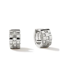 Ana Luisa Eden Silver Hoop Earrings