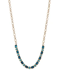 Bloomingdale's Fine Collection London Blue & Sky Blue Topaz Necklace