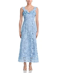 Orchid Lace Maxi Dress