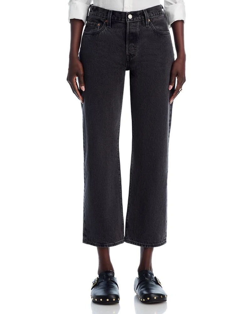 501 90s High Rise Straight Ankle Jeans Smooth Operator
