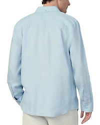 Jakob Oversized Button Front Linen Shirt