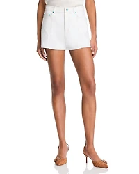 Turquoise Embellished Ceil Shorts