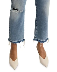 Calie Straight Ankle Jeans Shore Break