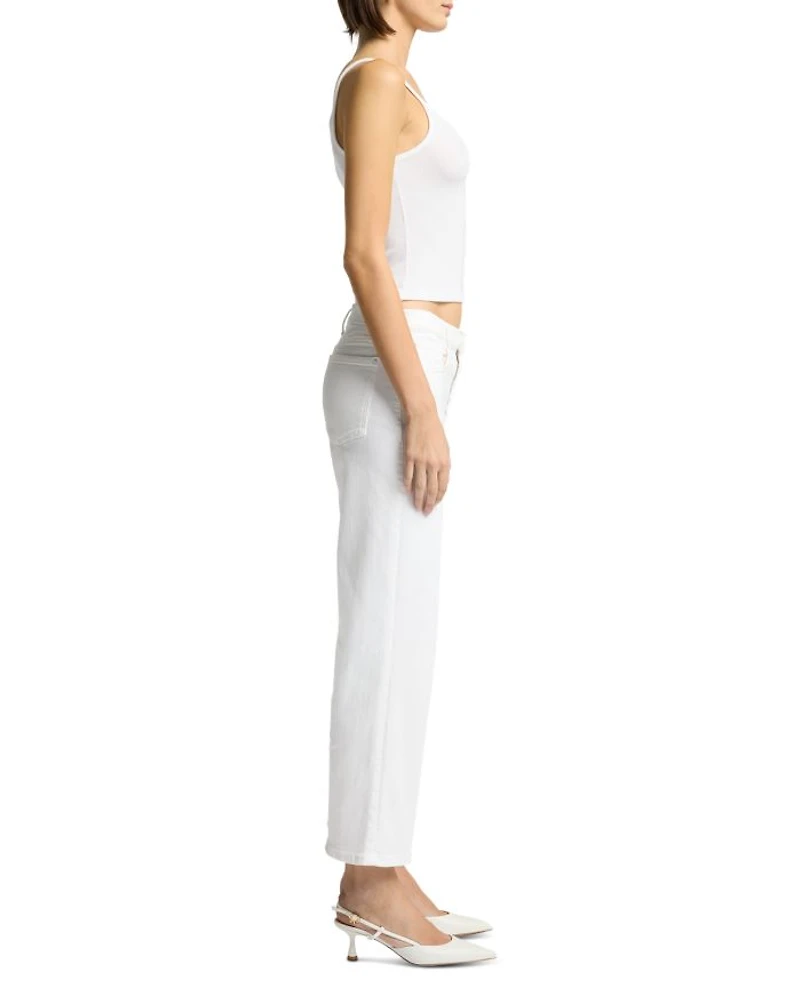 Cropped Alexa High Rise Jeans Soleil